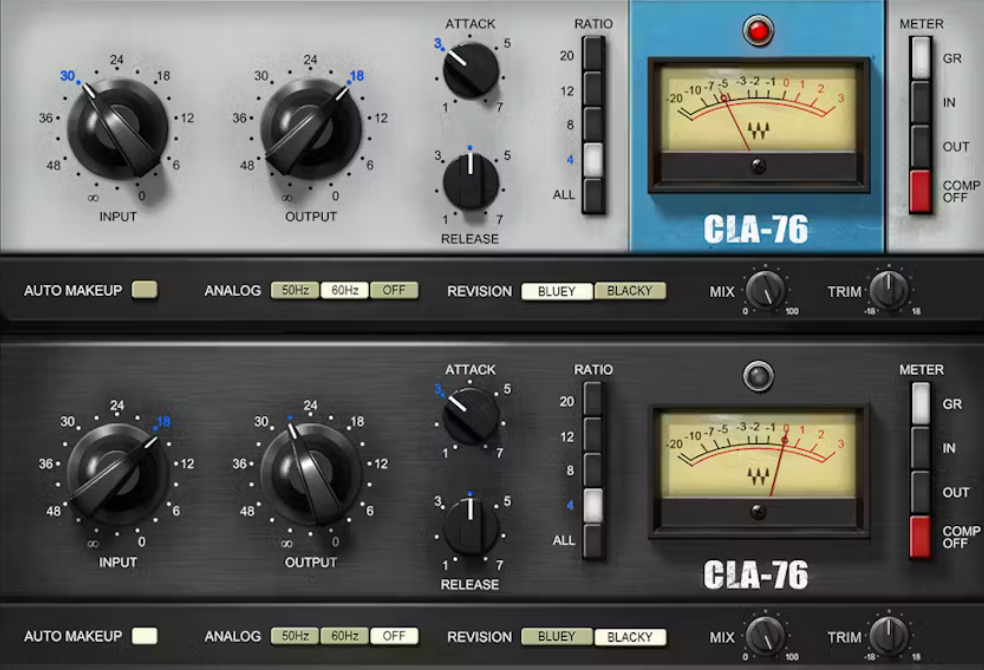 Unleash the Explosive Power of the Waves CLA-76 Compressor/Limiter